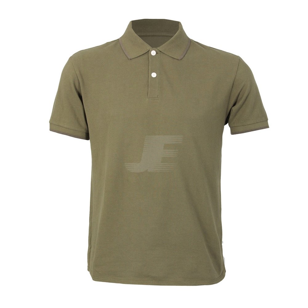 Mens Short Sleeve 2 Button Polo Shirt