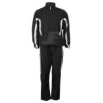 Running & Sports Training Custom Made Black Micro Tracksuit