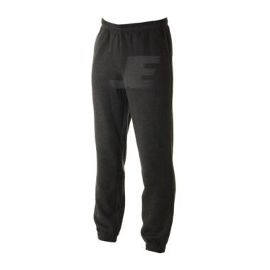 Charcoal Grey Fleece Joggers With Elasticated Ankles