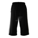 Mens Striped Knee Length Track Shorts