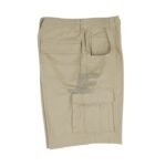 Mens Multi Pocket Navy Cotton Cargo Shorts