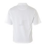 0901Mens Lightweight Quick Dry White Interlock Golf Shirt