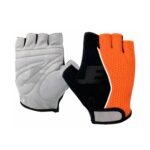 Synthetic Leather Summer Fingerless Cycling Gloves