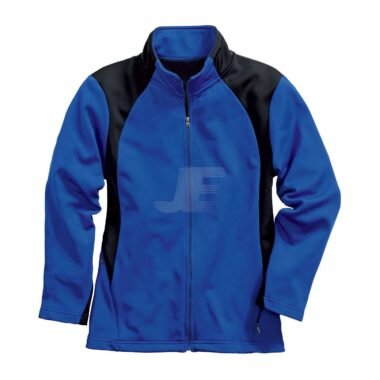 Mens Two Color Black & Blue Winter Softshell Jacket