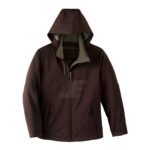 Mens Hooded Waterproof Softshell Hiking Jacket