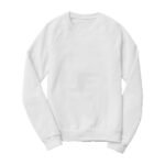 Men’s Heavyweight Red Cotton Fleece Sweatshirt