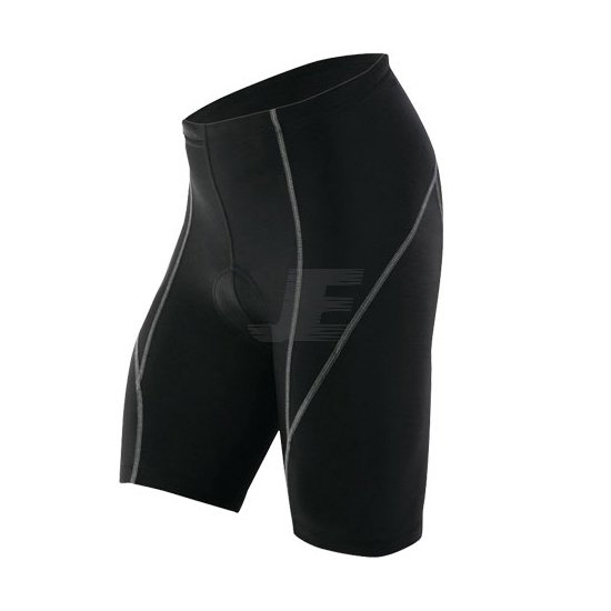 Contrast Stitching Padded Bike Shorts