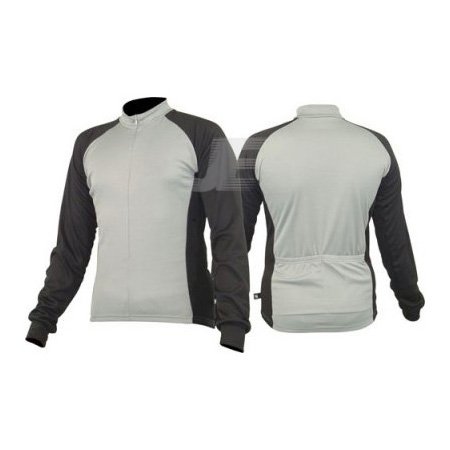 Mens Full Zip Raglan Long Sleeve Cycling Jersey