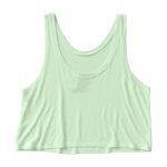 Women Yoga & Gym Training White Crop Top