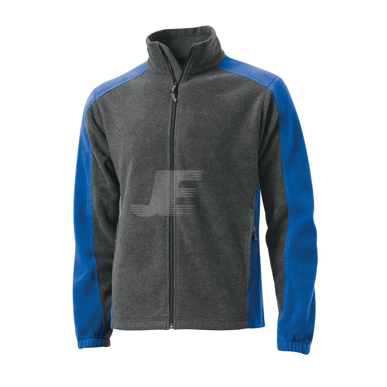 Boys Blue & Grey College Wear Full Zip Sports Polar Fleece Jacket