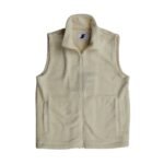 Mens Zip Pockets Sleeveless Sherpa Fleece Vest