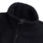 Mens Zip Pockets Sleeveless Sherpa Fleece Vest