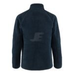 Mens Front Pocket Full Zip Sherpa Fleece Jacket