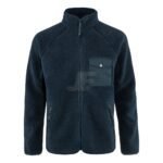 Mens Front Pocket Full Zip Sherpa Fleece Jacket