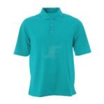 Mens Relaxed Fit Half Sleeve Quick Dry Interlock Golf Shirt