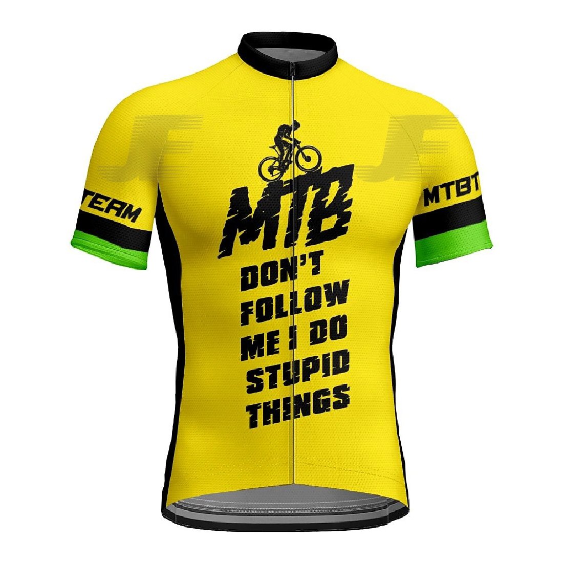 Mens Short Sleeve Custom Sublimation Printed Cycling Jersey