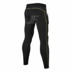 Mens Mobile Pocket Gym Workout Compression Leggings