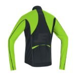 Winter Yellow Fluorescent Hi Vis Softshell Cycling Jacket