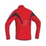 Mens Winter Chest Pocket Windproof Softshell Cycling Jacket