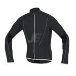 Contrast Zip Winter Softshell Cycle Riding Jacket With Pipping