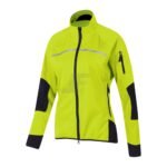 Reflective Stripe Women Zip Up Cycling Jacket With Pockets