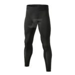 Mens Front Mesh Breathable Gym Workout Compression Leggings