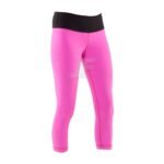 Women Athletic Workout Wear 3/4 Length Yoga Capri Leggings