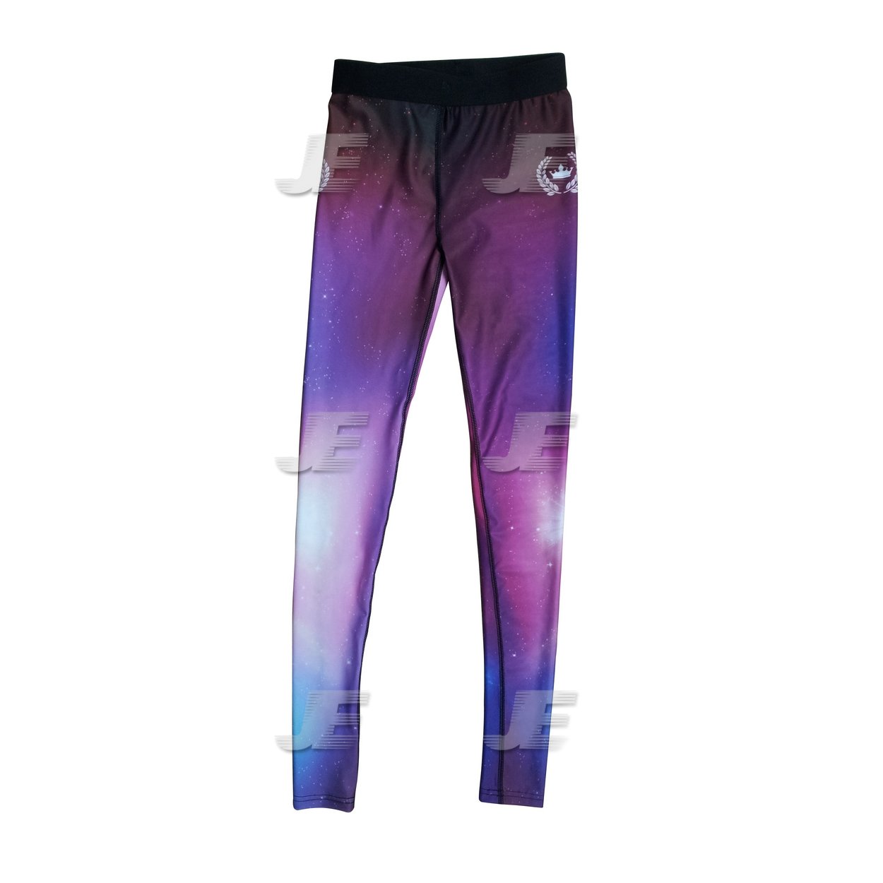 Women Elastic Waistband Custom Printed Yoga Workout Pant